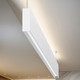 Pendant Light White Aluminium 170cm Tri-CCT 40W 3750lm Dimmable IP20 Pendant Light White Aluminium 170cm Tri-CCT 40W 3750lm Dimmable IP20